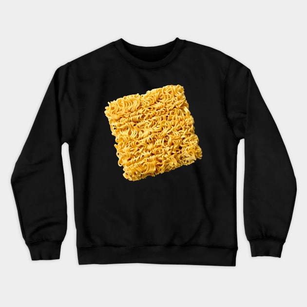 Ramen Noodle Block Crewneck Sweatshirt by MeatMan